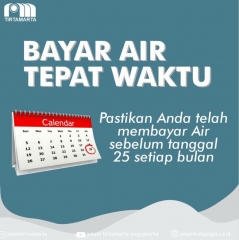 Pembayaran Air PDAM