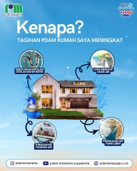TAGIHAN PDAM DIRUMAH ANDA MENINGKAT? BERIKUT PENYEBABNYA.