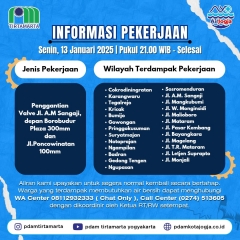 PENGANTIAN VALVE DI JL. A.M. SANGAJI, DEPAN BOROBUDUR PLAZA DAN JL. PONCOWINATAN